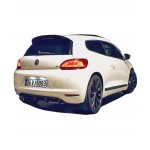 Volkswagen Scirocco (2009-2014) Arka Tampon Eki - Difüzör (Plastik)